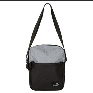 NWT Puma Heather Light Gray/Black Crossover Bag!!